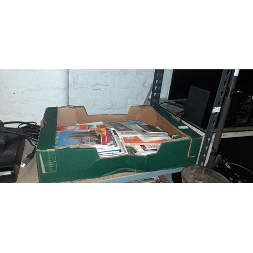 699 - Box Of Mixed Ephemera, Maps & Books