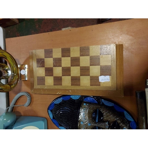 447 - Chess Set With Board