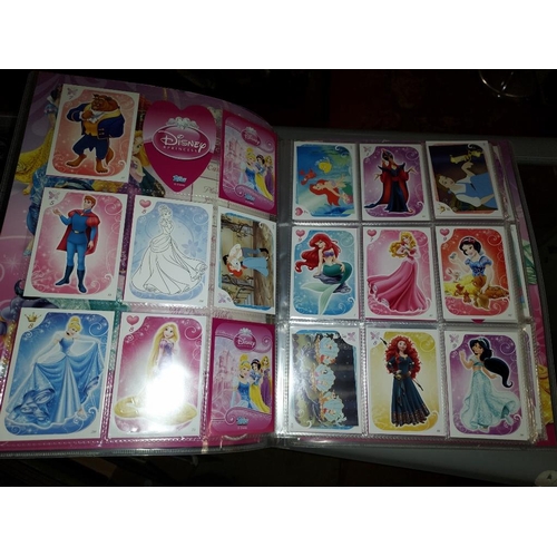 592 - Album Of Disney Princess Trading Cards Mint