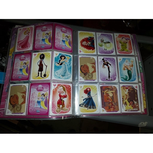 592 - Album Of Disney Princess Trading Cards Mint