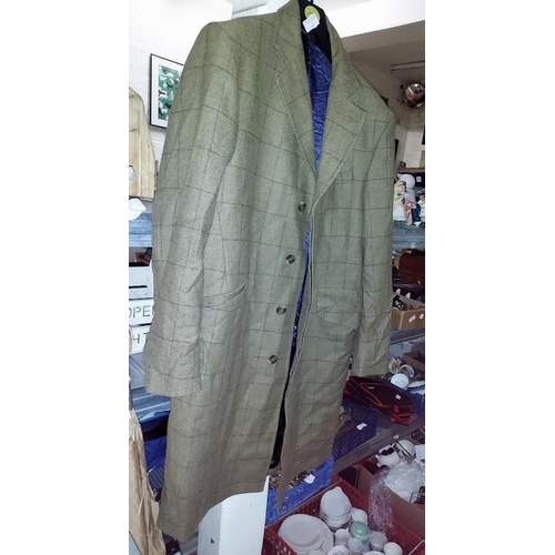 607 - Cox Long Gents Coat Size 44