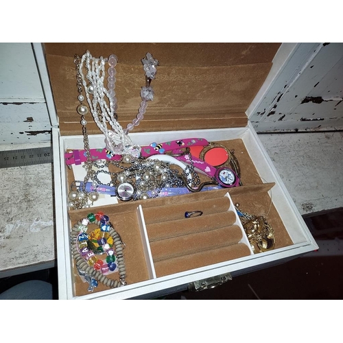 345 - Jewellery Box Of Costume Jewellery