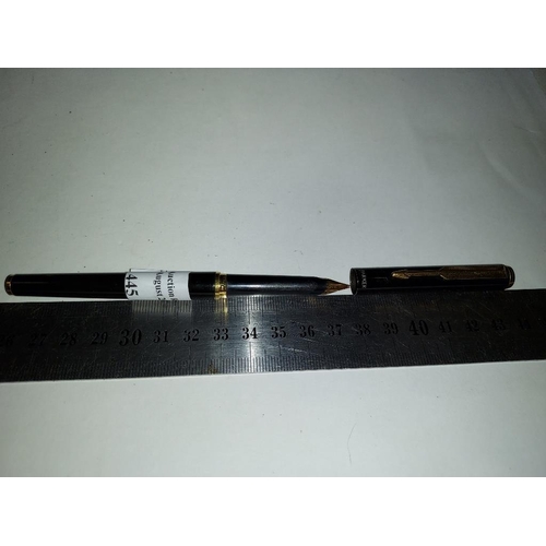 445 - Parker Fountain Pen With 14Ct Nib