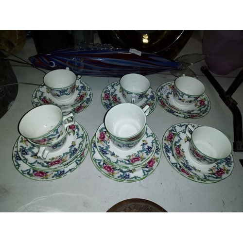 510 - Royal Doulton Part Floradora Teaset