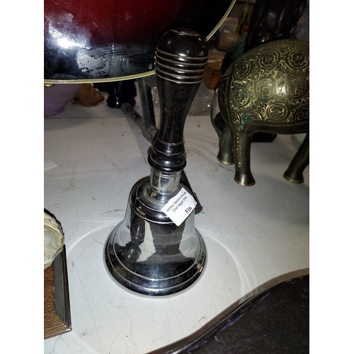 516 - Chrome Hand Bell