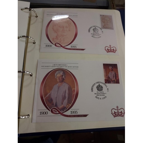 593 - 4 Albums Of First Day Covers