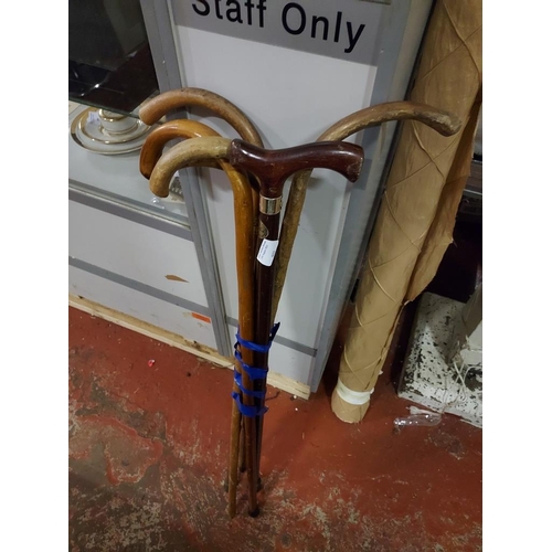 613 - Bundle Of Walking Sticks