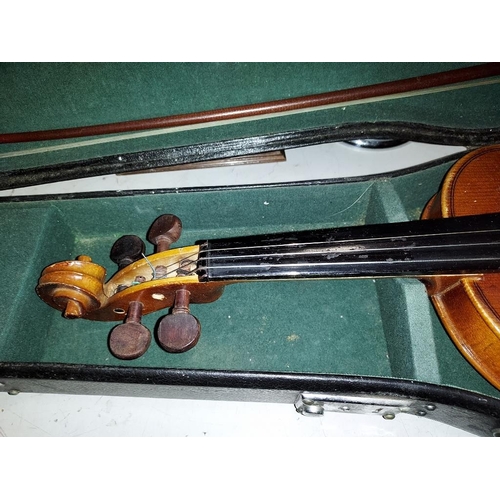 517 - Violin With Bow In Case