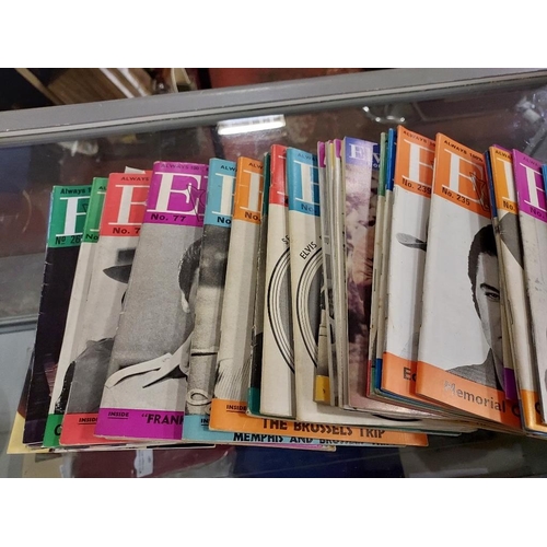 559 - Stack Of Elvis Magazines