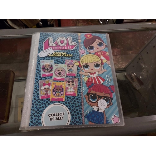 573 - Album Of Lol Surprise Trading Cards Plus 3 Ltd Editions