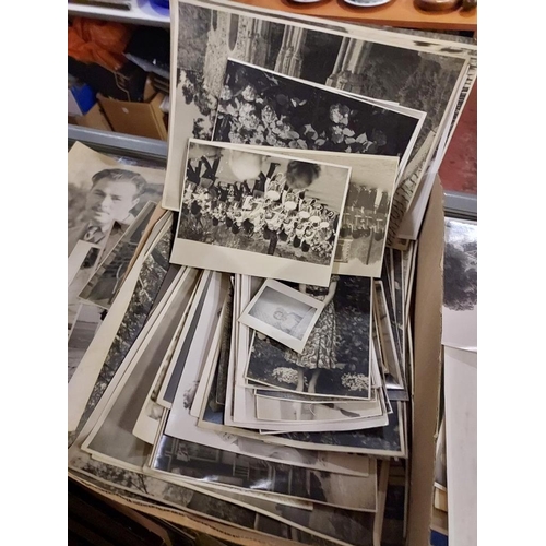 578 - Box Of Old Family Photographs