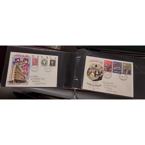 585 - 3 Albums Of Royal Mail First Day Covers