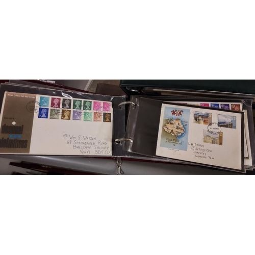 585 - 3 Albums Of Royal Mail First Day Covers