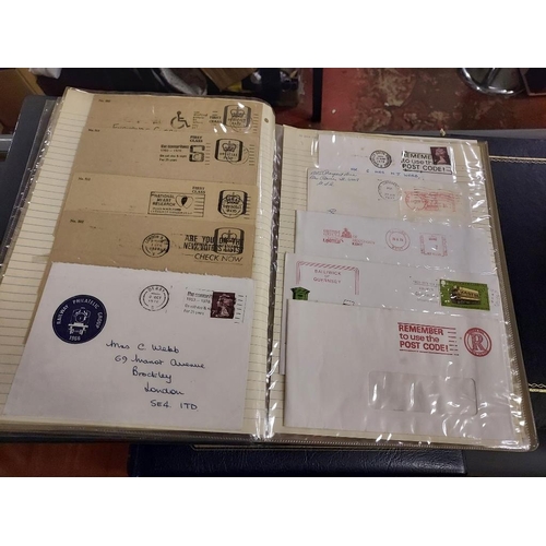 592 - 4 Albums Of Stamps On Envelopes