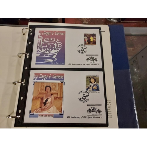 593 - 4 Albums Of First Day Covers