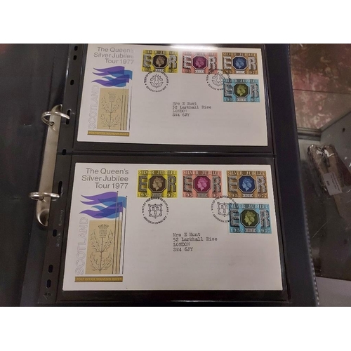 593 - 4 Albums Of First Day Covers