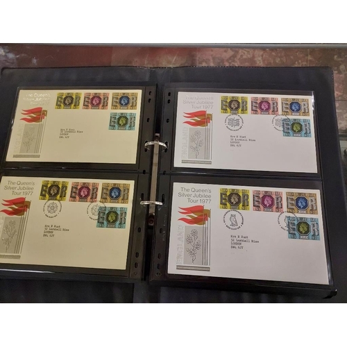 593 - 4 Albums Of First Day Covers