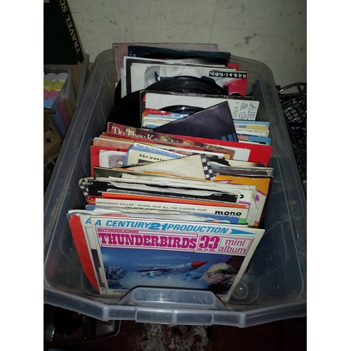 230 - Box Of Single Records