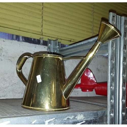 258 - Small Brass Watering Can