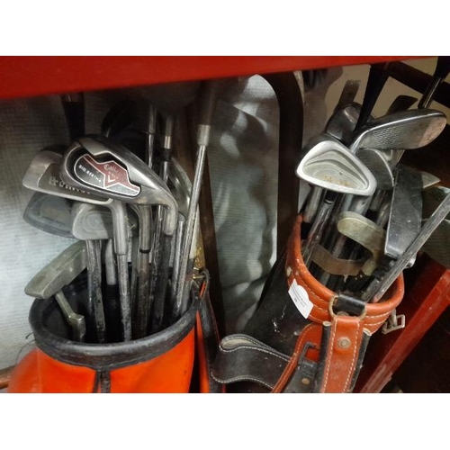 48 - 2 Bags Of Golf Clubs