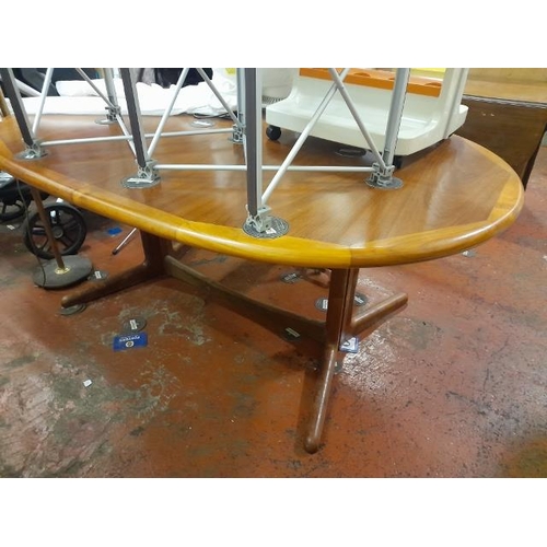 84 - Large Teak Durland Extendable Table