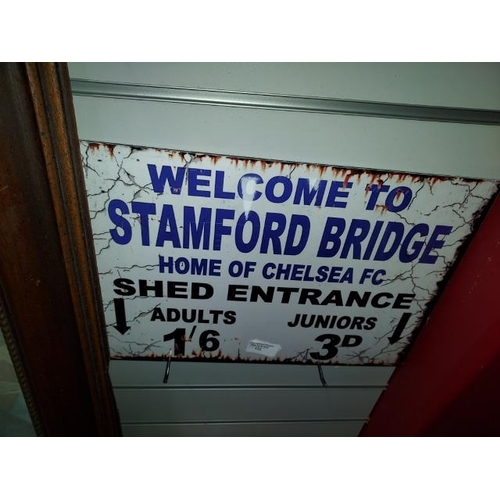 122 - Modern Display Stanford Bridge Sign