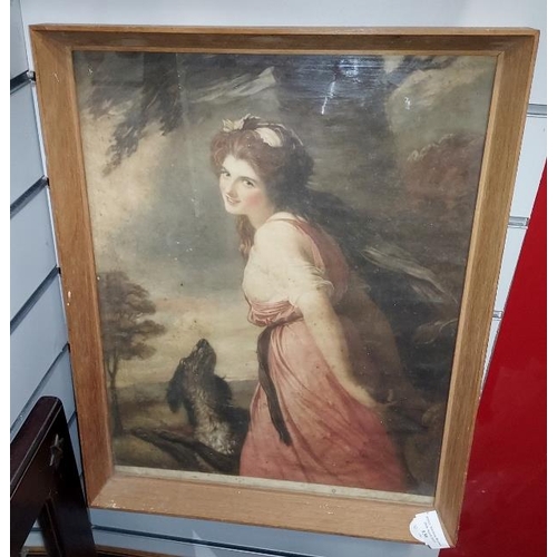 130 - Framed Print Of A Girl Called Charlotte