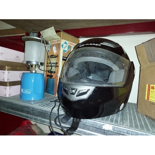 137 - G-Mach Crash Helmet With Visor, In Bag