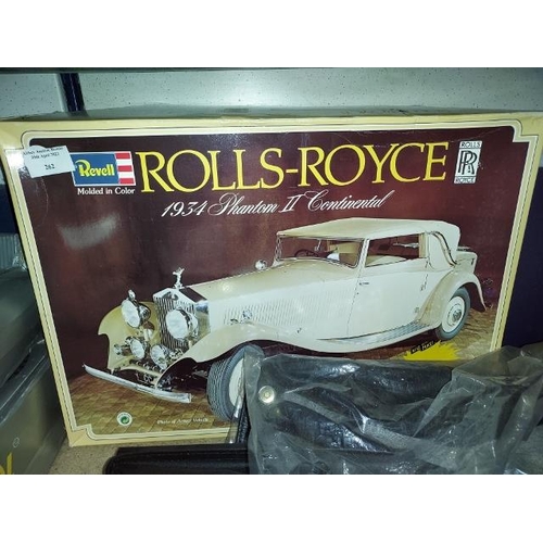 262 - Large Sealed Revell Kit Of Rolls Royce. 1:16 Scale. Over 13