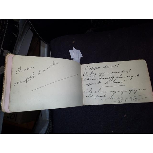 288 - Autograph Album From Early 1900s