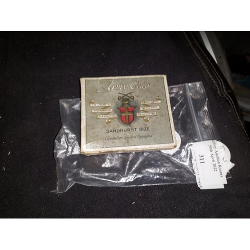 313 - Rare Army Club, Empty Cigarette Box