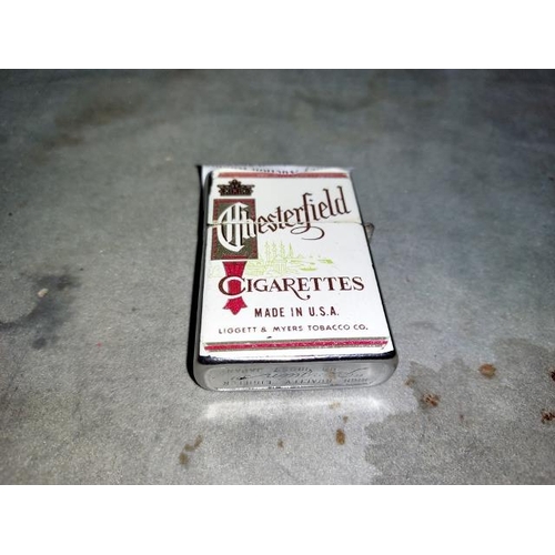 392 - Chesterfield Cigarettes Lighter Vintage Marked Penguin 111957 Japan