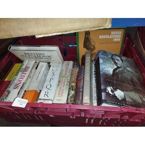 80 - Box Of Various Books Mainly War