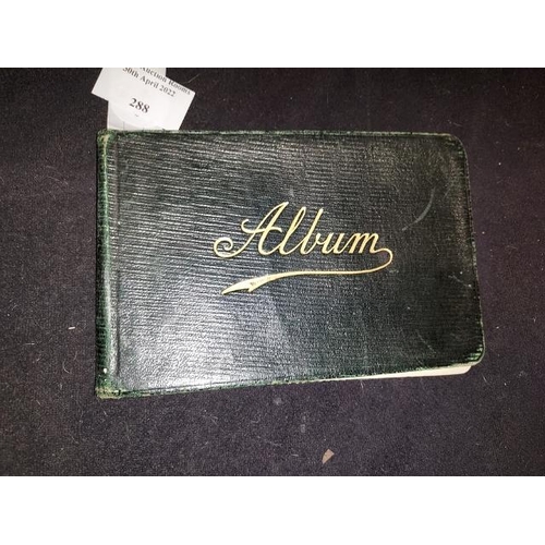 288 - Autograph Album From Early 1900s