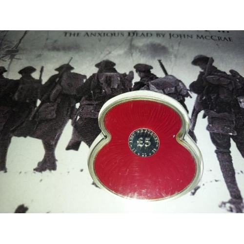 420 - 2012 Remembrance Sunday Commemorative Silver Coin Cover