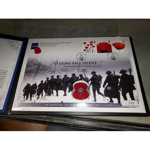 420 - 2012 Remembrance Sunday Commemorative Silver Coin Cover