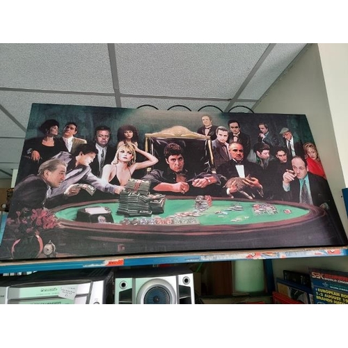 21 - Large Al Pacino Casino Canvas Picture