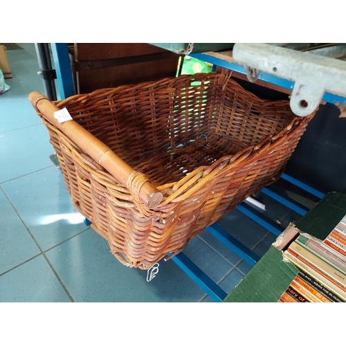 27 - Wicker Log Basket