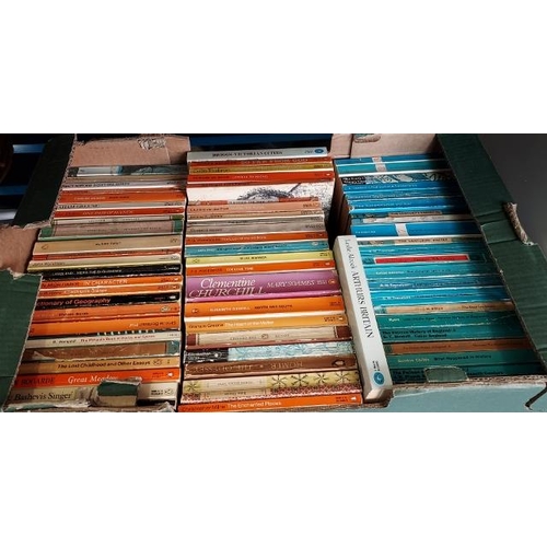 28 - Box Of Vintage Penguin And Pelican Paperback Books