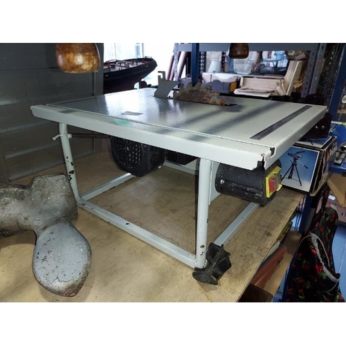 81 - McCallister Table Saw. Working