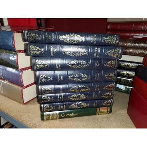 6 - Stack Of Hardback Classic Books Including Oxford Dictionary Set