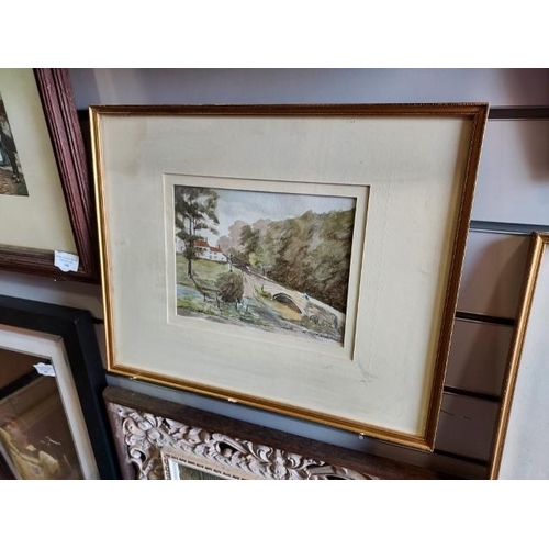 115 - 2 Small Framed Watercolours By Raymond Perry