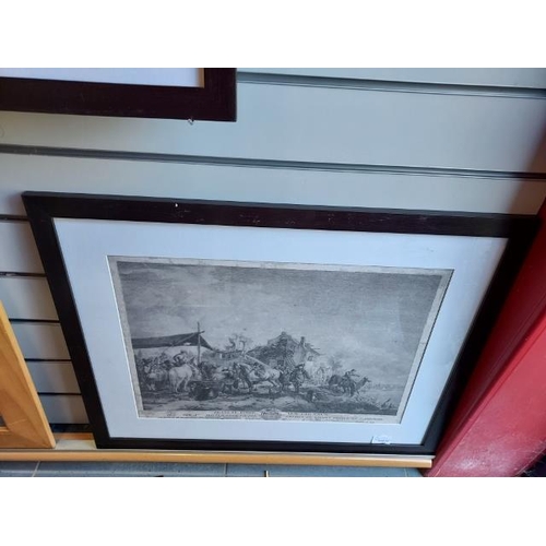 121 - Framed Engraving 