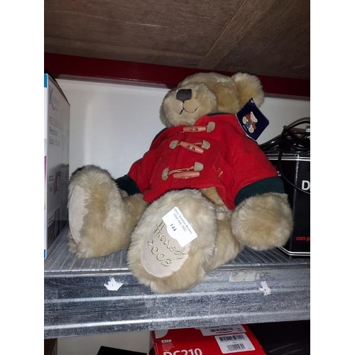 144 - Harrods Teddy Bear With Tag 2003