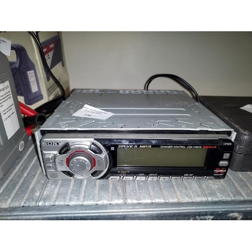 150 - Sony Drive S Car Radio, Tested And Working