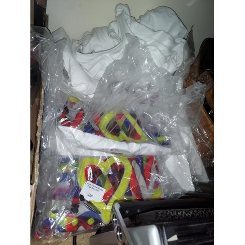 168 - 9 Unused Printed T-Shirts, Various Sizes