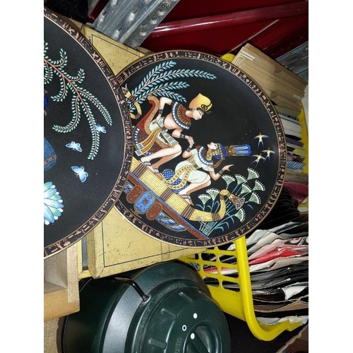 152 - Set Of 8 Egyptian Picture Plates