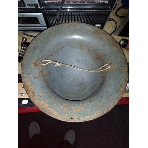 174 - Tin Plate Supplementary Fire Party Helmet