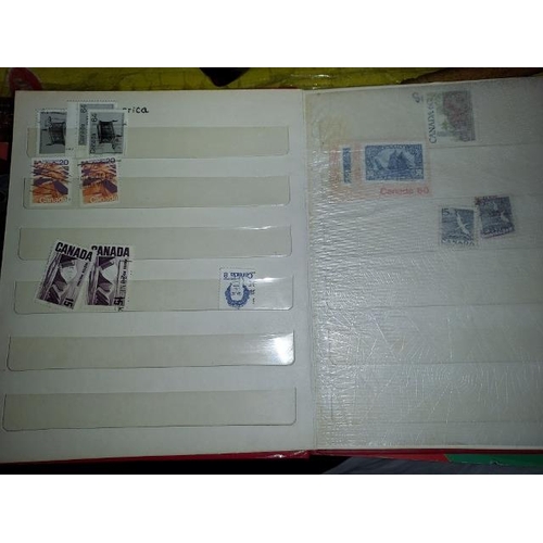 222 - Archive Box Of World Stamps, GB And Foreign In Bags & Tins. Few Albums