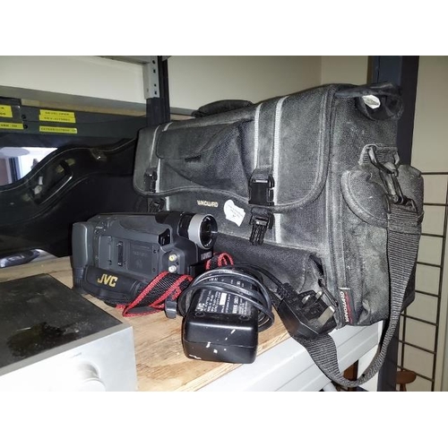 97 - JVC Camcorder With Vanguard Camera Case